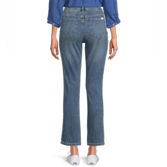 JEN7 7 For All Mankind Ankle Straight Jeans, 27” Inseam, Size 20 New w/Tag - Picture 2 of 10